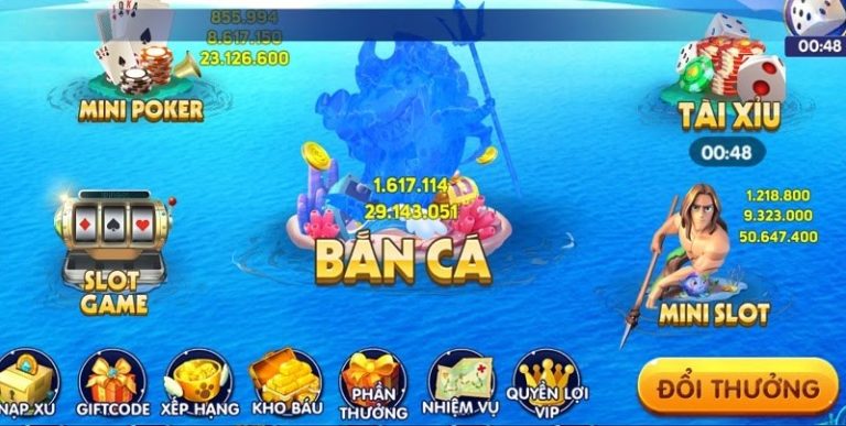 Hệ thống kho game đa dạng để người chơi “đổi gió”